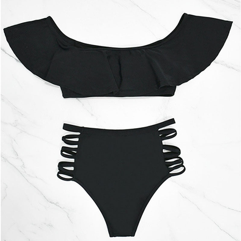 Adrienne - Ruffle Off Shoulder Bikini