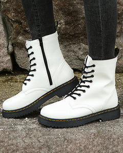 Nikita - Lace up Combat Boots