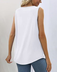 Sarah - Sleeveless Jersey Tank