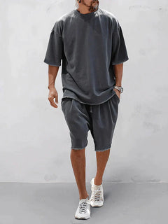 Marguerite - Oversized Tee and Shorts Set