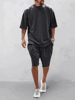 Marguerite - Oversized Tee and Shorts Set