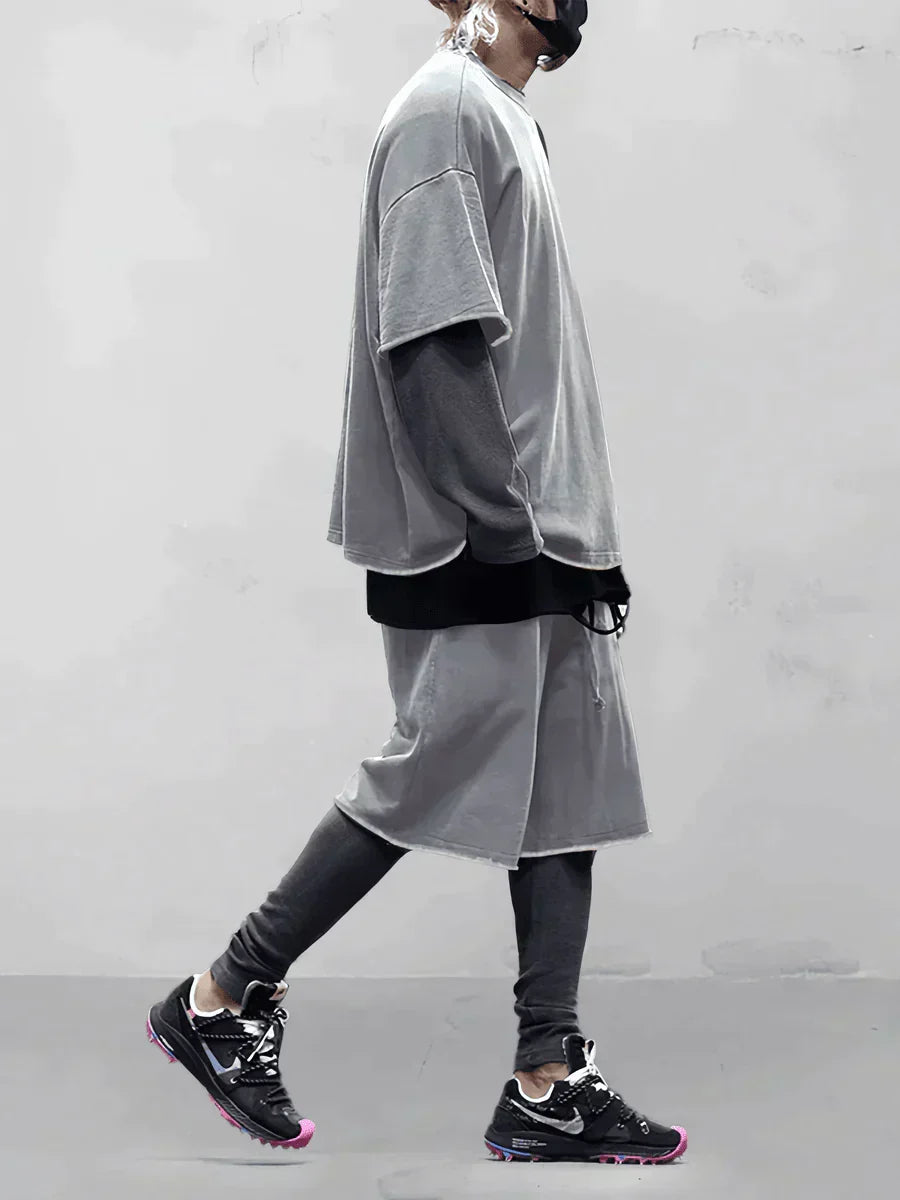 Marguerite - Oversized Tee and Shorts Set