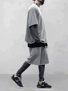 Marguerite - Oversized Tee and Shorts Set