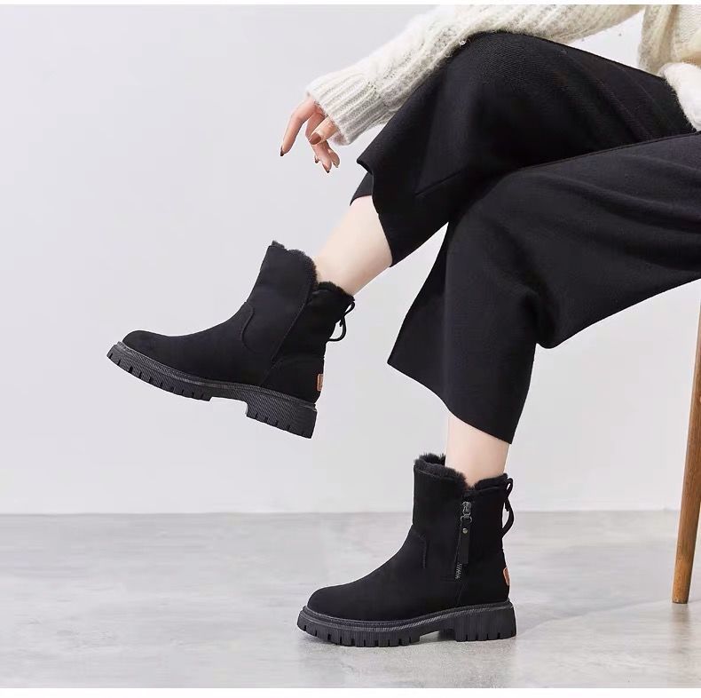 Clara - Fur Lined Zip Boots