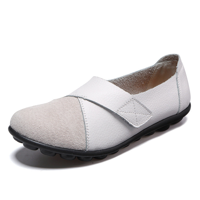 Teresa - Leather Slip on Flats