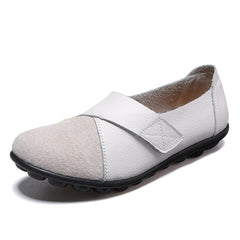 Teresa - Leather Slip on Flats