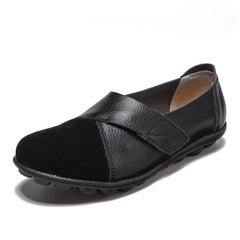 Teresa - Leather Slip on Flats
