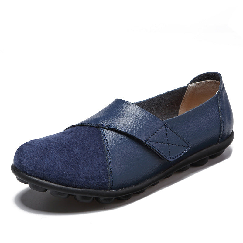 Teresa - Leather Slip on Flats