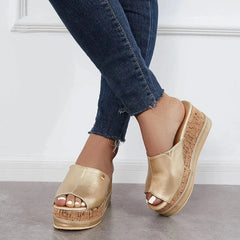 Clara - Cork Platform Slides