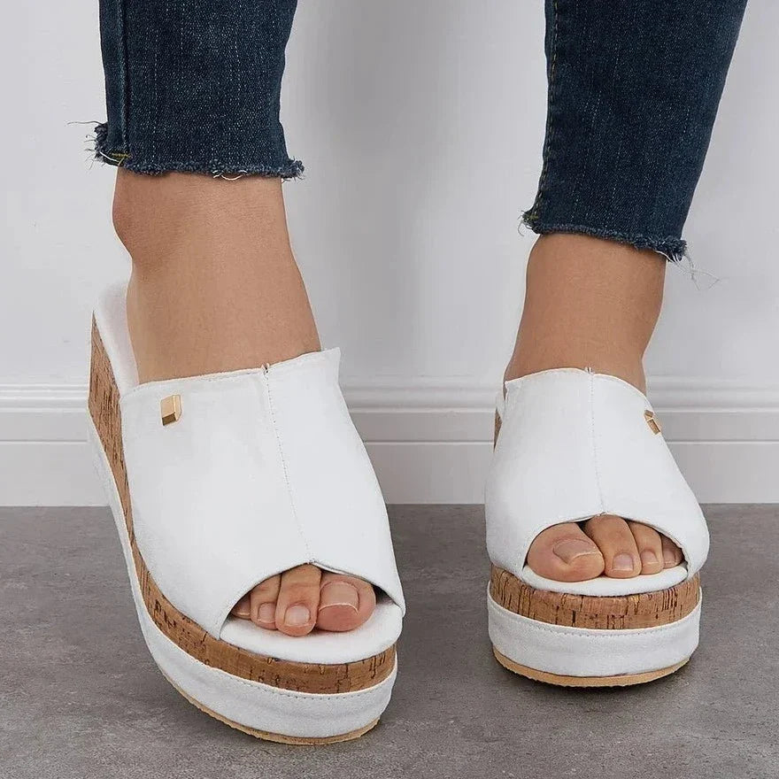 Clara - Cork Platform Slides