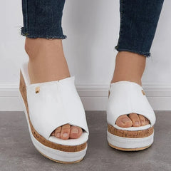 Clara - Cork Platform Slides