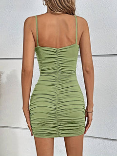 Alexandra - Ruched Bodycon Mini Dress