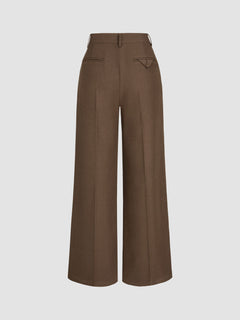 Genevieve - Straight Wide Leg Trousers