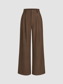 Genevieve - Straight Wide Leg Trousers