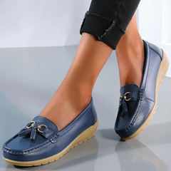Judith - Tassel Loafers — Deep blue