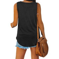 Susannah - V Neck Jersey Tank
