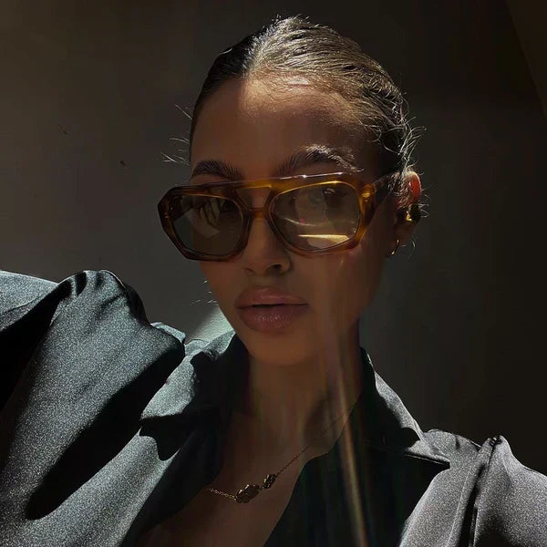 Marguerite - Oversized Tinted Sunglasses