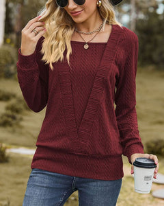 Victoria - Knit Long Sleeve Top
