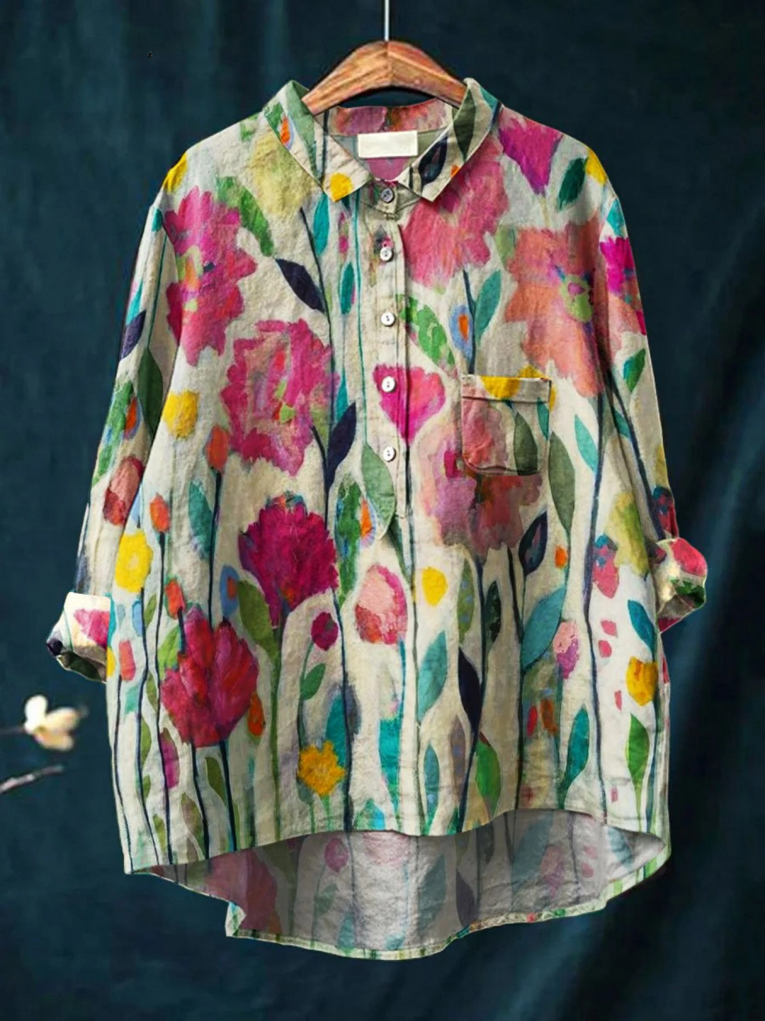 Whitney - Vintage Bloom Print Top | Willa Melbourne