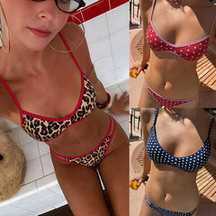 Tabitha - Triangle Bikini with Ties