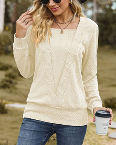 Victoria - Knit Long Sleeve Top