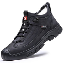Tamara - Fleece Lined Trainers — Black