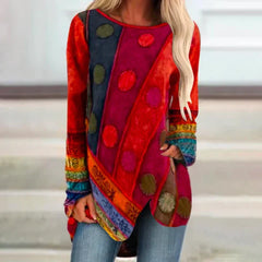 Penelope - Patchwork Print Tunic
