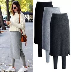 Evelyn - Skirt with Thermal Leggings
