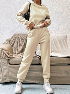 Josephine - Knit Jumper and Jogger Set
