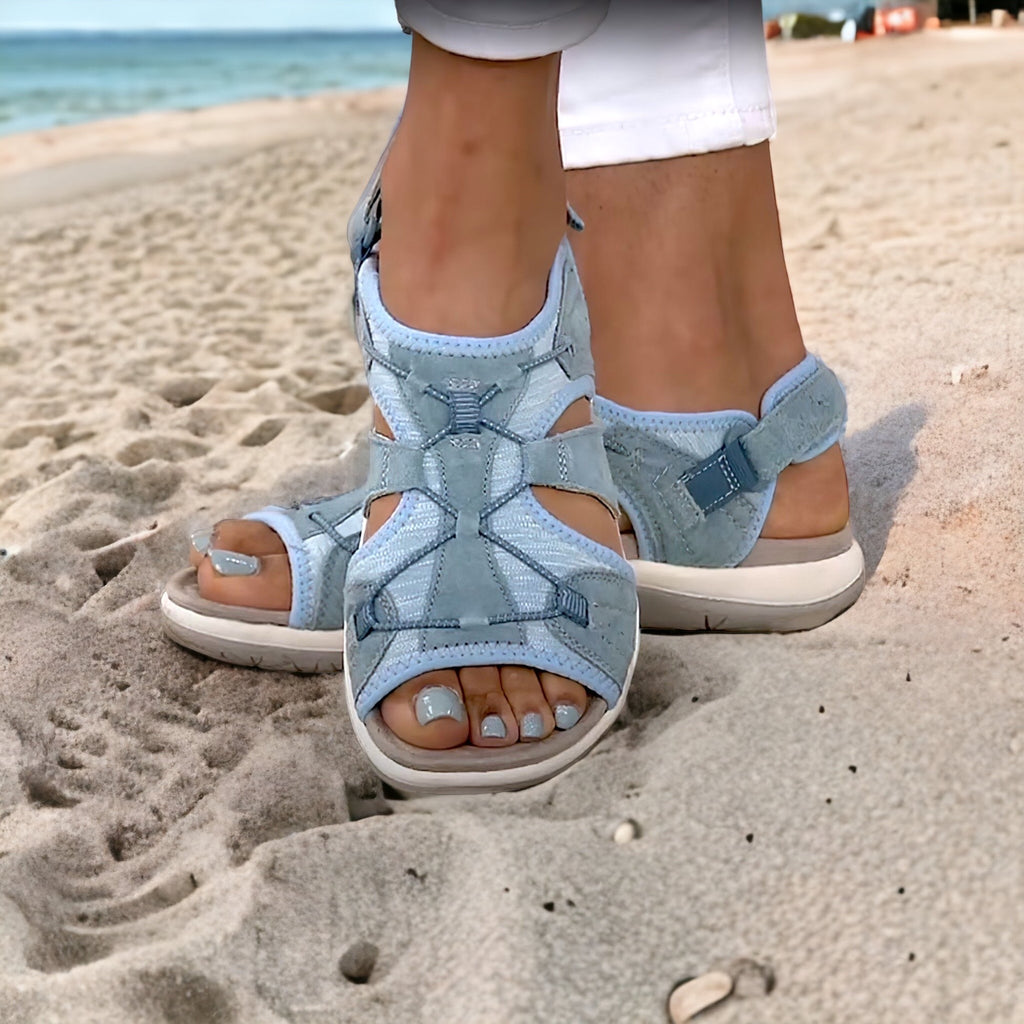 Layla - Velcro Beach Sandals