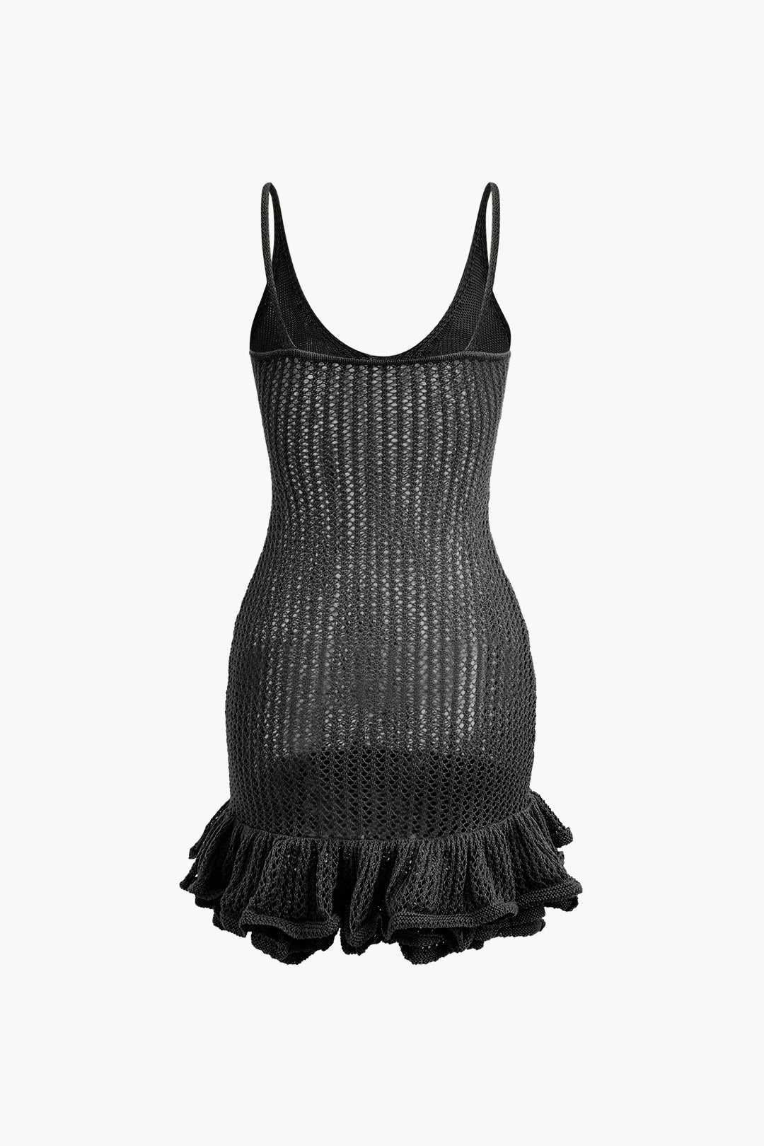 Sienna - Crochet Knit Mini Dress