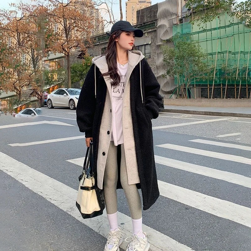 Ursula - Faux Fur Longline Coat