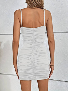 Alexandra - Ruched Bodycon Mini Dress