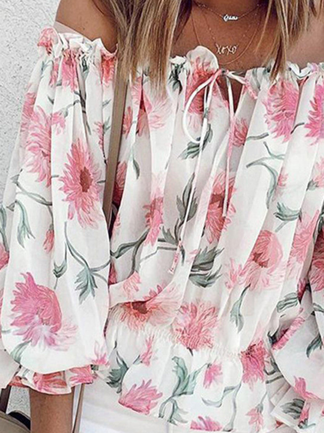 Mila - Floral Off Shoulder Blouse