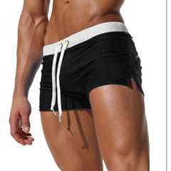 Wilhelmina - Short Swim Shorts — Black