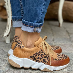 Aurora - Leopard Panel Trainers