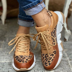 Aurora - Leopard Panel Trainers