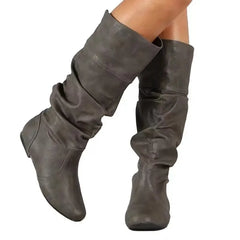 Scarlett - Slouch Mid Calf Boots