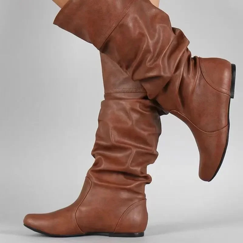 Scarlett - Slouch Mid Calf Boots