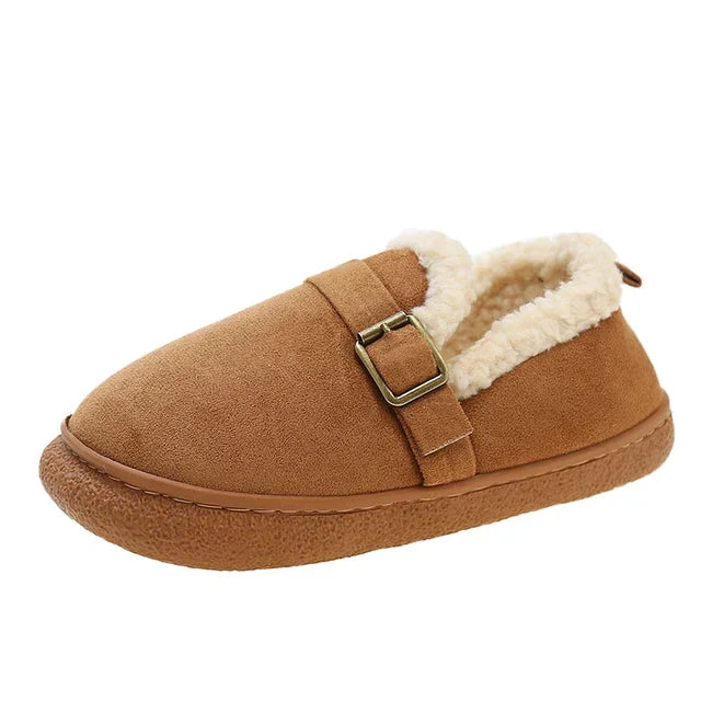 Rebecca - Fur Lined Clog Slippers