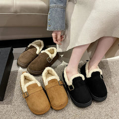 Rebecca - Fur Lined Clog Slippers