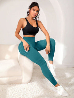 Elsie - Textured Gym Leggings