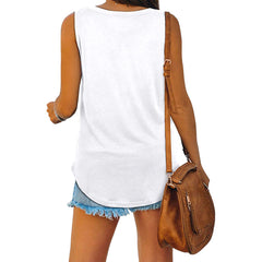 Susannah - V Neck Jersey Tank