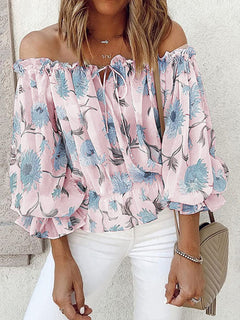 Mila - Floral Off Shoulder Blouse