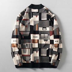 Charlie - Patchwork Knit Jacket