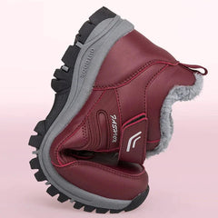Courtney - Fur Lined Slip on Trainers