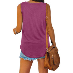 Susannah - V Neck Jersey Tank