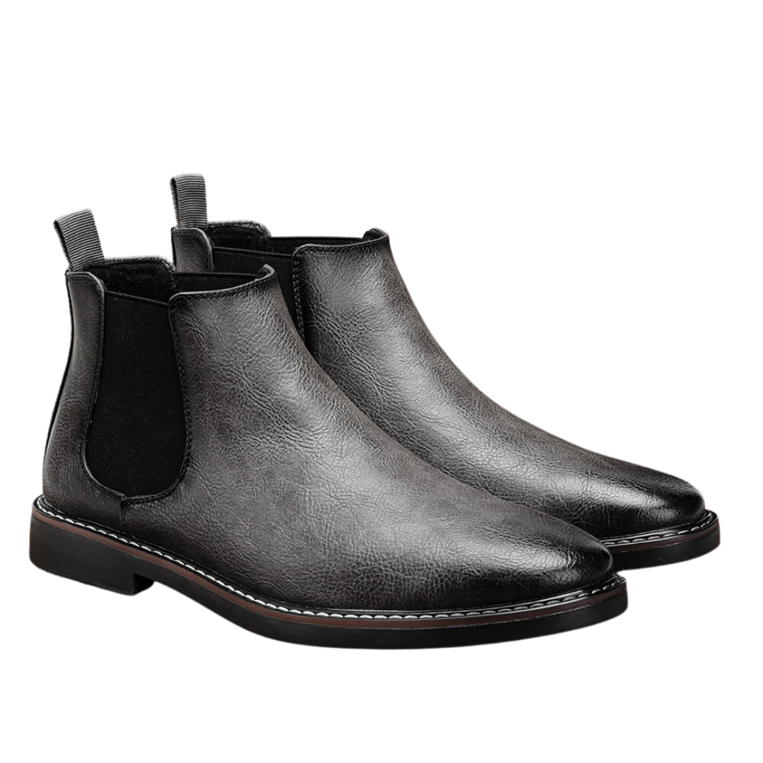 Serena - Leather Chelsea Boots