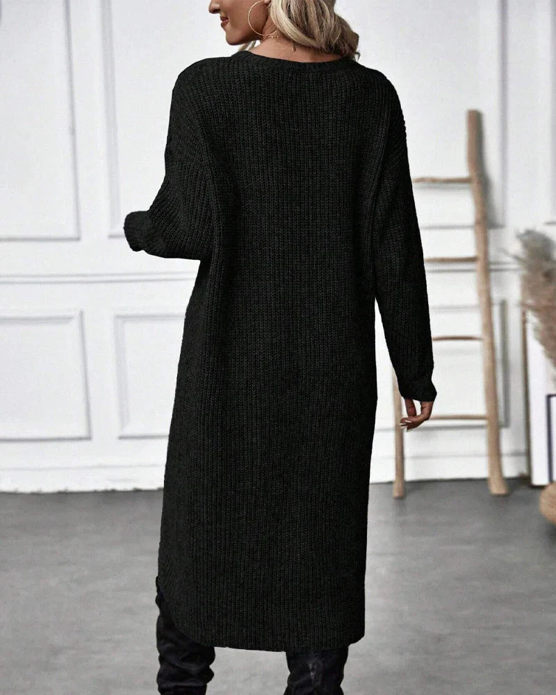 Imogen - Split Hem Knit Tunic