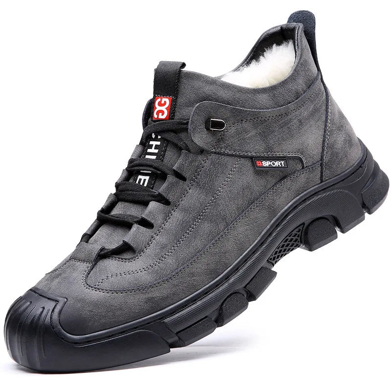 Tamara - Fleece Lined Trainers — Grey